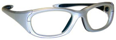 Maxi Wraparound Glasses Silver