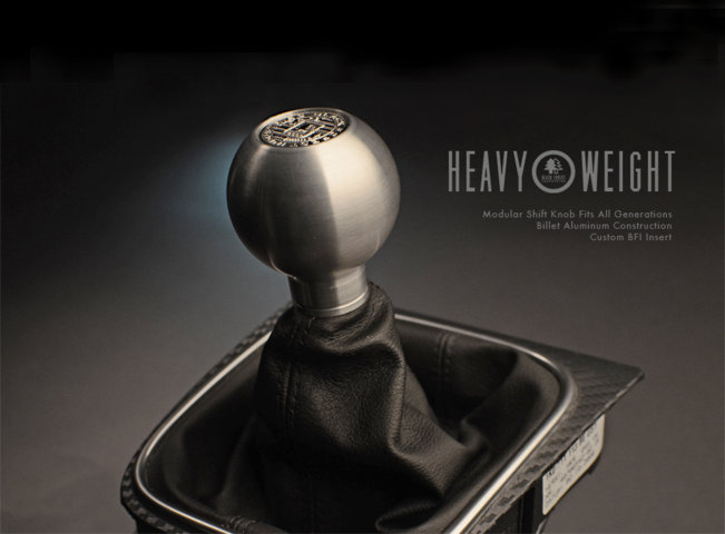 BFI Heavy Weight Shift Knob - Full Billet (VW/Audi Fitment)