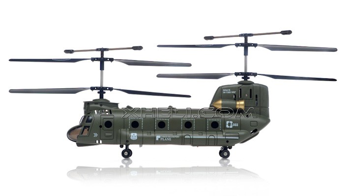 RC helicóptero-SYMA S022 CHINOOK 3 canales RC helicóptero-para piezas de repuesto o reparación 