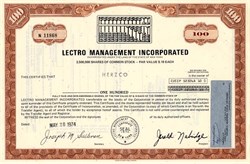 Lectro Management Stock - Abacus Vignette