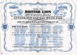 British Lion Film Corporation - England 1951 