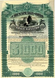 Chesapeake and Ohio Grain Elevator Company - Newport News, Virginia 1888