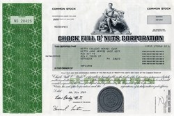 Chock Full O' Nuts Corporation - New York 1989