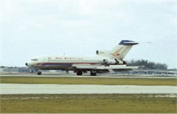 Eastern Airlines postcard Boeing 727