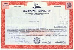 ELECTROSPACE Corporation - Rocket Vignette