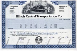 Illinois Central Transportation Company - Delaware 1988