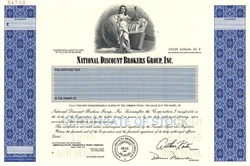 National Discount Brokers Group, Inc. (Pre Ameritrade Merger) - Delaware 1998 