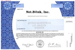 Net.B@nk, Inc. - Georgia 1996
