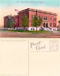 Postcard from the Roeder School Bellingham, Washington 1910
