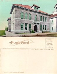 Postcard from the Thurston County Court House and City Hall Olympia, Washington
