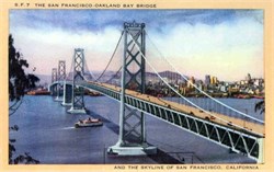 San Francisco Oakland Bay Bridge, San Francisco, California