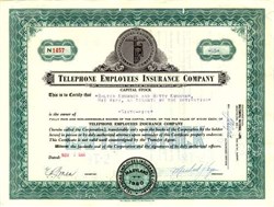 Telephone Employee Insurance Company - 1960's