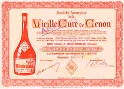 VIEILLE CURE DE CENON - French Wine 1952