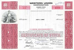 Western Union Corporation - Delaware 1970