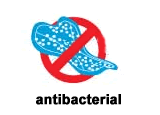 antibacterial chamois pad