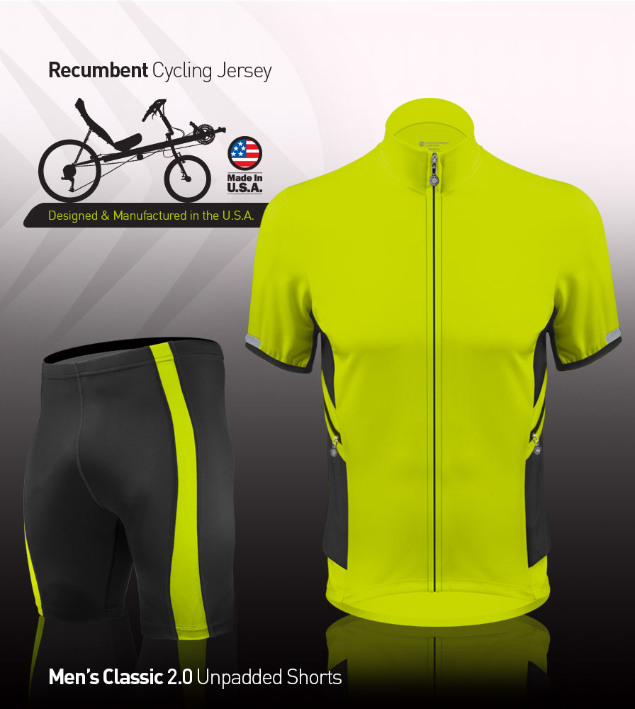 Aero Tech Designs Elite Recumbent Cycling Jersey Designed and