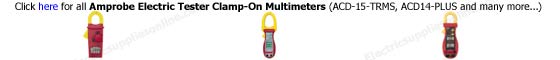 Amprobe Electric Tester Clamp-on MultiMeter