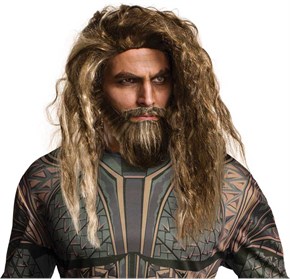 Adult Aquaman Beard and Wig Set