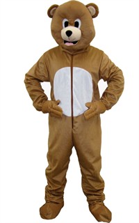 Adult Brown Bear Mascot