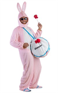 Adult Deluxe Energizer Bunny Costume