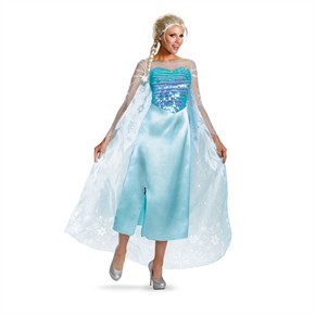 Adult Deluxe Frozen Elsa Costume