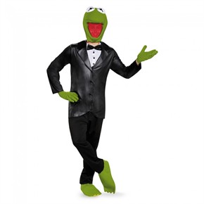 Adult Deluxe Kermit the Frog Costume