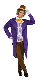 Adult Deluxe Willy Wonka Costume - Standard