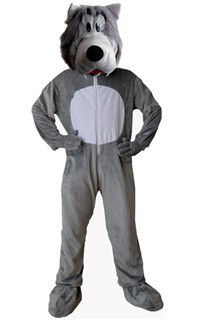 Adult Grey Wolf Costume