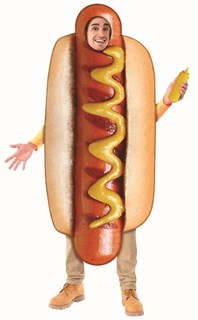 Adult Hot Dog Costume - Tunic