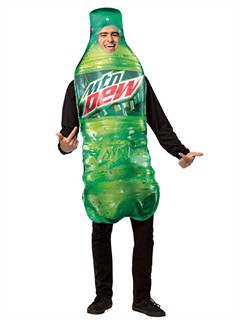 Adult Mountain Dew Bottle Costume