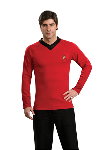 Adult Star Trek Classic Red Shirt Costume