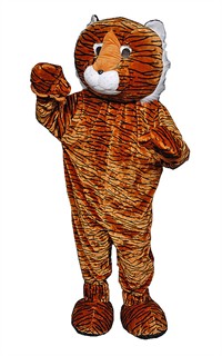 Adult Tiger Mascot