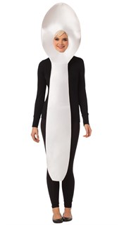 Adult White Spoon Costume