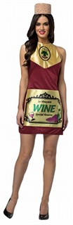 Adult Wine Bottle Dress