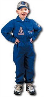 Child Astronaut Flight Suit with Cap