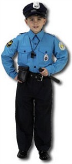 Child Police Costume with hat