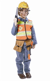 Child Construction Worker Costume