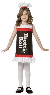 Child Tootsie Roll Costume Dress - 4-6