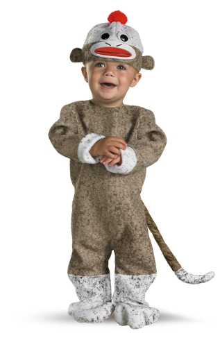 Baby Sock Monkey Costume