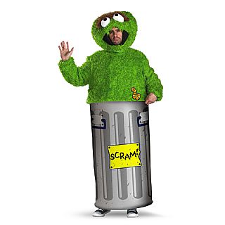 Adult Sesame Street Oscar the Grouch Costume