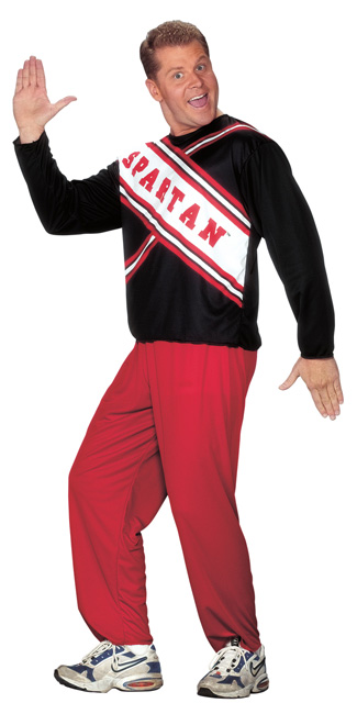 Adult Male Spartan Cheerleader Costume