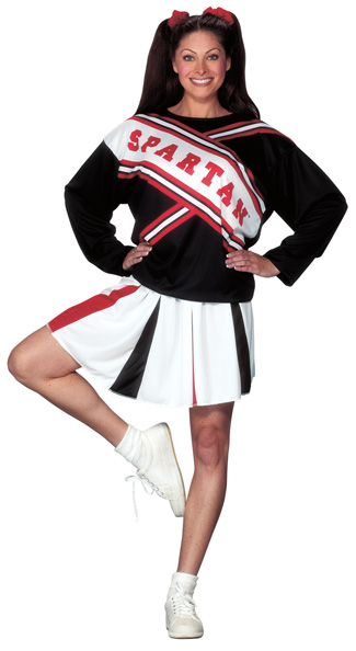 Adult Female Spartan Cheerleader Costume