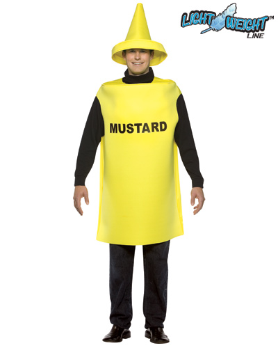 Adult Mustard Costume - Lightweight