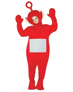 Adult Teletubbies Po Costume - Red