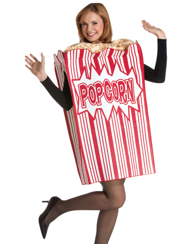 Adult Movie Night Popcorn Costume