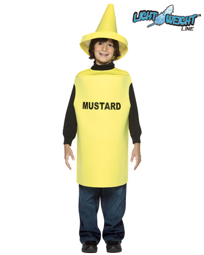 Child Mustard Costume - Lightweight