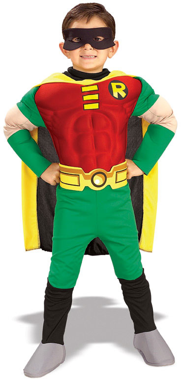 Child Robin Muscle Chest Costume