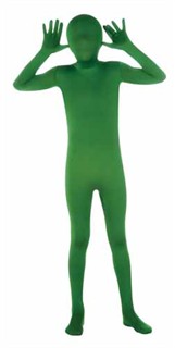 Kids 2nd Skin Green Body Suit