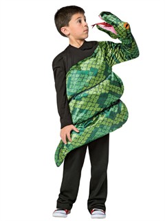 Kids Anaconda Snake Costume 7-10