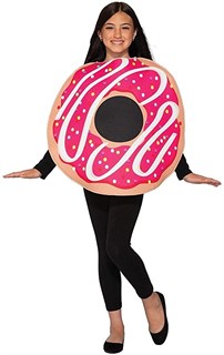 Kids Frosted Strawberry Donut Costume